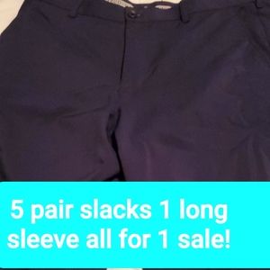 5 pair slacks